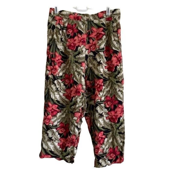 🔹4/$25 Tropical Print Pants - Picture 2 of 8